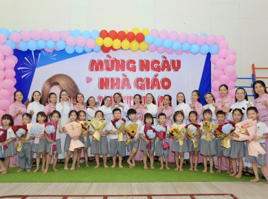 MẪU GIÁO HOẠ MI 14A TỔ CHỨC HỘI THAO MỪNG NGÀY NHÀ GIÁO VIỆT NAM 20/11/2025