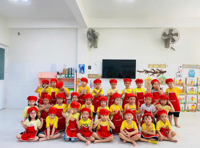 LỄ HỘI ẨM THỰC MẪU GIÁO HỌA MI 14A 