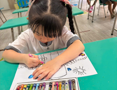 Hội Thi Vẽ Tháng 10/2025 của khối Chồi và Khối Lá 