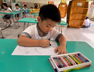 Hội Thi Vẽ Tháng 10/2025 của khối Chồi và Khối Lá 