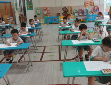 Hội Thi Vẽ Tháng 10/2025 của khối Chồi và Khối Lá 