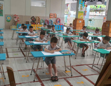 Hội Thi Vẽ Tháng 10/2025 của khối Chồi và Khối Lá 