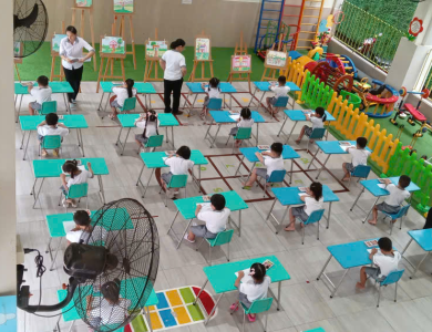 Hội Thi Vẽ Tháng 10/2025 của khối Chồi và Khối Lá 