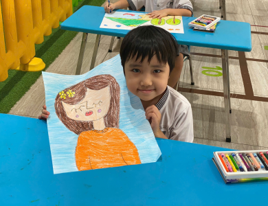 Hội Thi Vẽ Tháng 10/2025 của khối Chồi và Khối Lá 